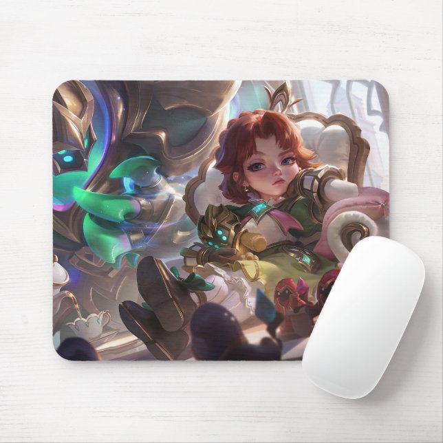 Mörk Child Gaming Mousepad | Anpassade Musmatta (Med mus)