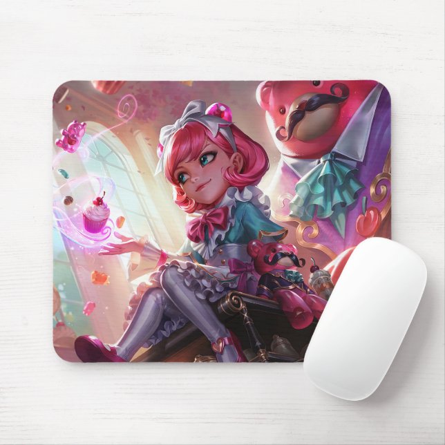 Mörk Child Gaming Mousepad | Anpassade Musmatta (Med mus)