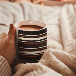 Mörk Chocolate Brown Rand Kaffemugg