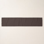 Mörk Chocolate Brown Sjal<br><div class="desc">Djup,  mörk,  rik choklad brun färg.</div>