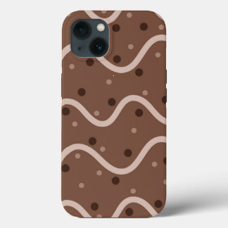 Mörk Chocolate Drizzle och Sprinkles Mönster