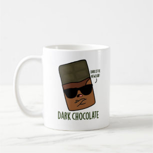 Mörk Chocolate Funny Candy Pun Kaffemugg
