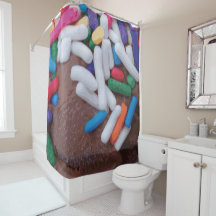 Mörk Chocolate Ice Cream with Rainbow Sprinkles