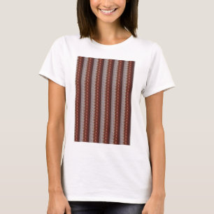 Mörk choklad inristade broderade LookGÅVOR Tee Shirt
