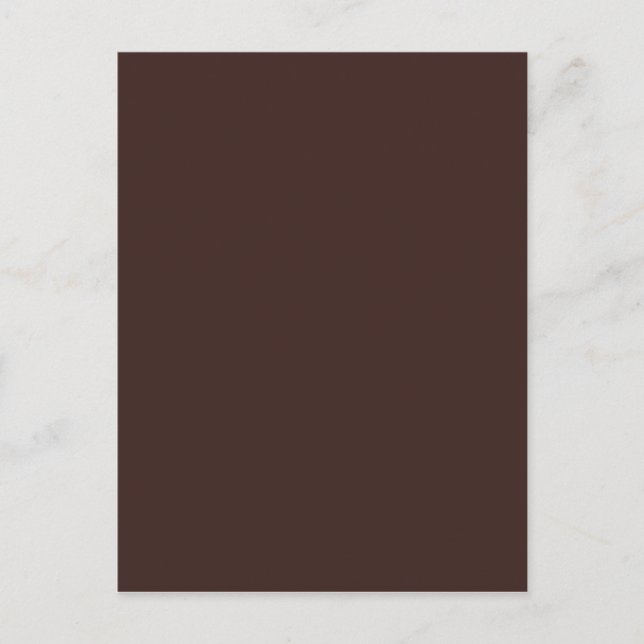Mörk chokladhex kod 3D241F Vykort (Framsida)