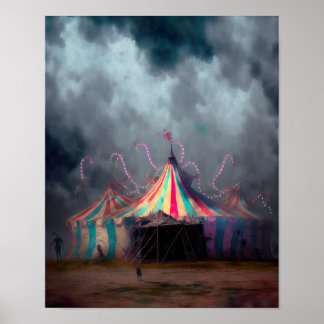 MÖRK CIRCUS 1 fantasybild Poster
