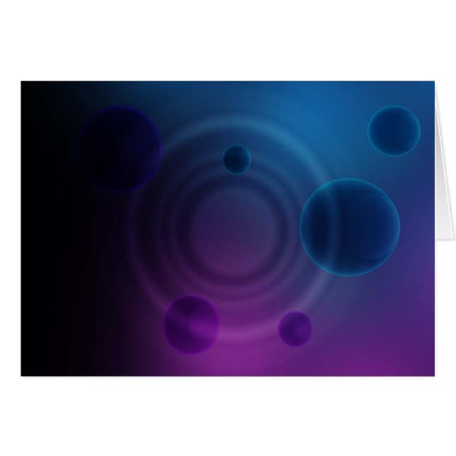 Mörk cirklar (landskap), hälsningskort (Framsidan Horizontal)