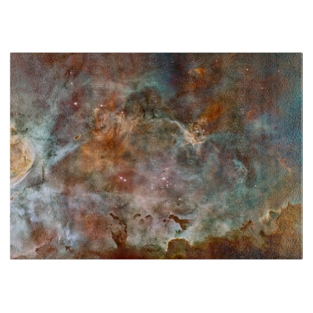 Mörk Clouds of Carina Nebula Hubble Space (Framsidan)
