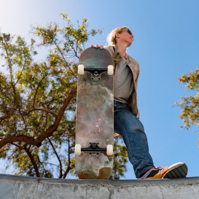 Mörk Clouds of Carina Nebula Hubble Space Mini Skateboard Bräda 18,5 Cm (Utomhus 1)