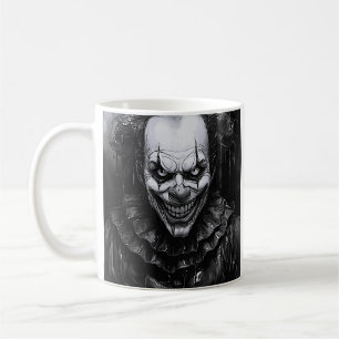 Mörk Clown Kaffemugg