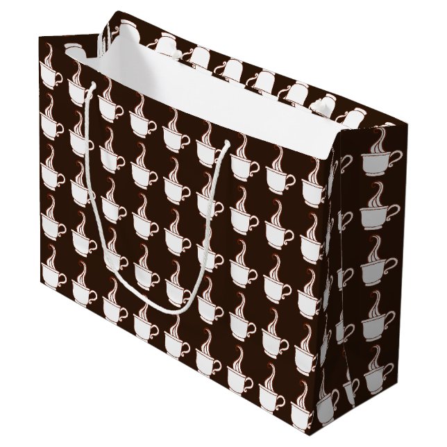 Mörk Coffee Gift Bag (Framsidan Vinklad)