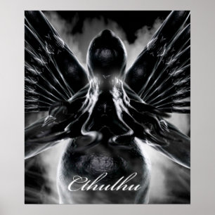 Mörk-Cthulhuaffisch Poster