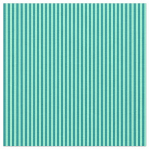 Mörk Cyan och Aquamarine Stripe/Linjeterad Mönster Tyg