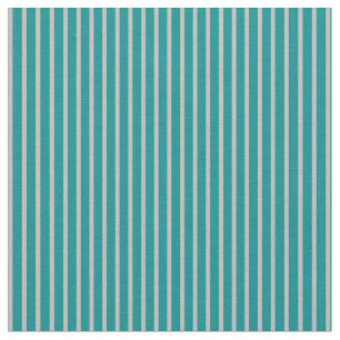 Mörk cyan och Grått stripe/lind Mönster Tyg