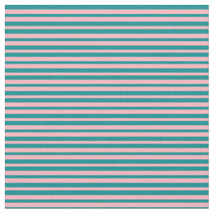 Mörk Cyan och Ljusa rosa Färgaden Mönster Tyg