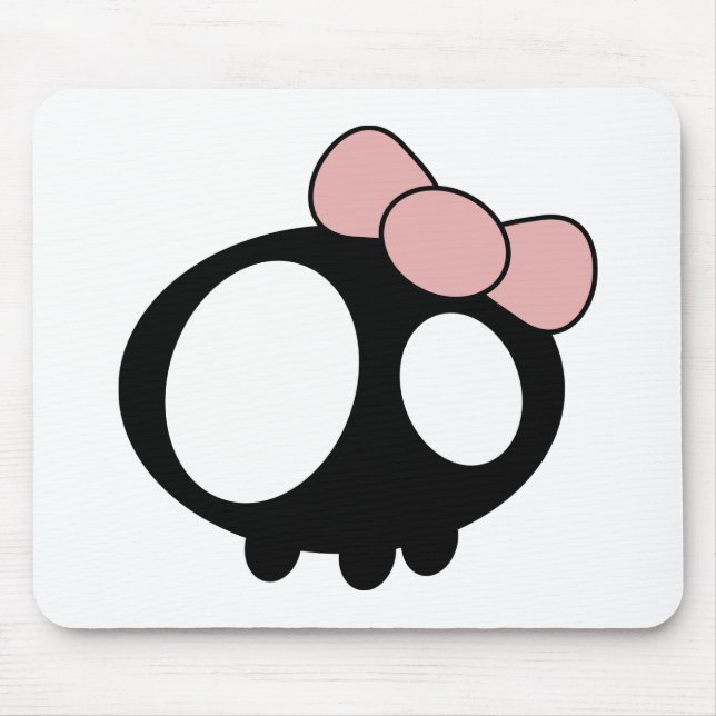 Mörk Dam Mousepad Musmatta (Framsidan)