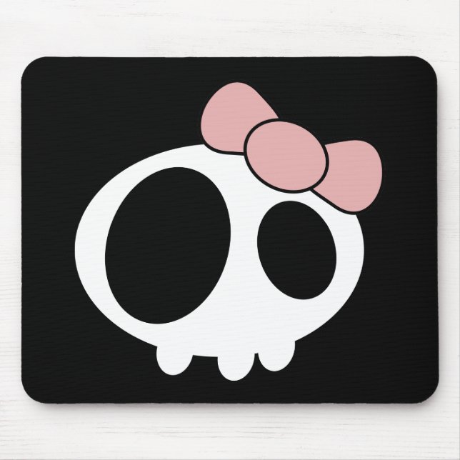 Mörk Dam Mousepad Musmatta (Framsidan)