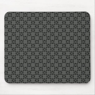 Mörk - den gråa funkyn cirklar Mousepad Musmatta