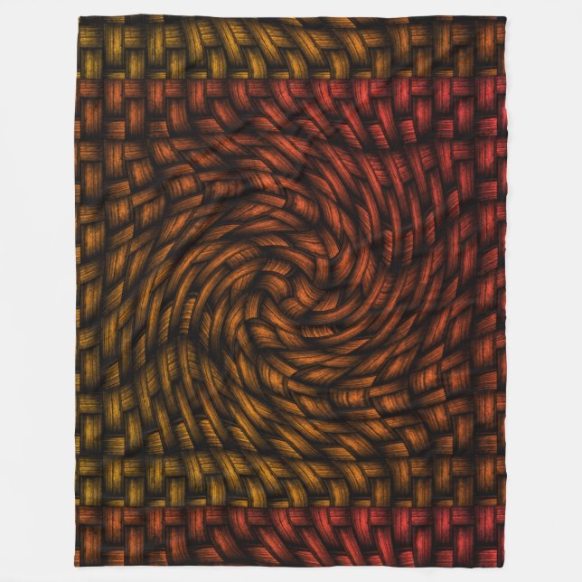 Mörk Disturbia Fleece Blanket (Framsidan)