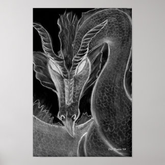 Mörk Dragon Poster