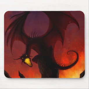 Mörk drake Mousepad Musmatta