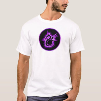 Mörk drake tee shirt
