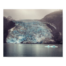 Mörk & Dramatic Alaska Glacier | POSTER