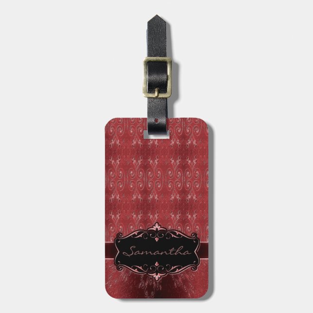 Mörk Elegance 8 Bagagebricka (Vertikal Framsida)