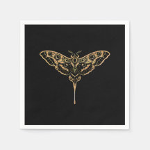 Mörk Elegans-Svart & Guld