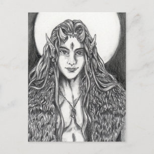 Mörk Elf Vykort