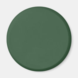 Mörk Emerald Grönt Solid Färg Magnet