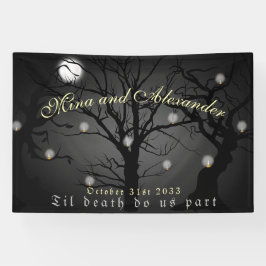 Mörk Enchanted Forest Goth Halloween Weding