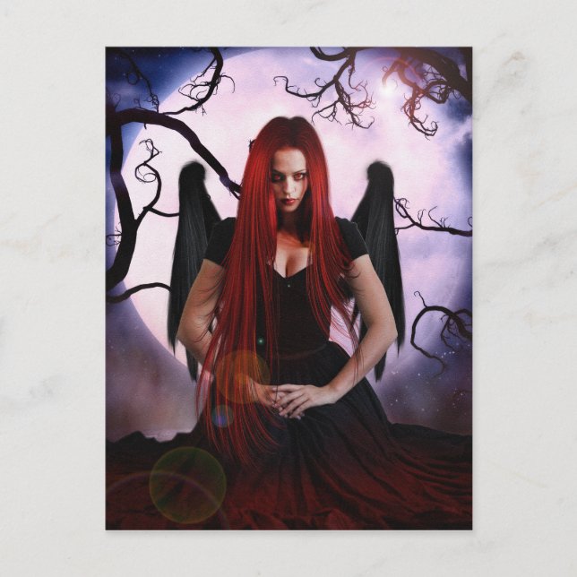 Mörk Enchantress Vykort (Framsida)