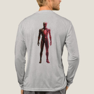Mörk Energi Speedster Bakre Grafisk Långärmad T-Sh T Shirt