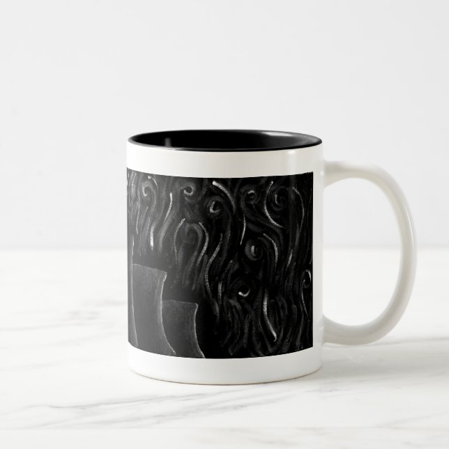 Mörk energi Två-Tonad mugg (Höger)