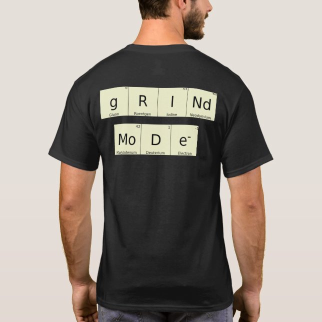 Mörk everlift kort - sleeve t shirt (Baksida)
