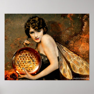 Mörk Eyed Bee Fae Poster