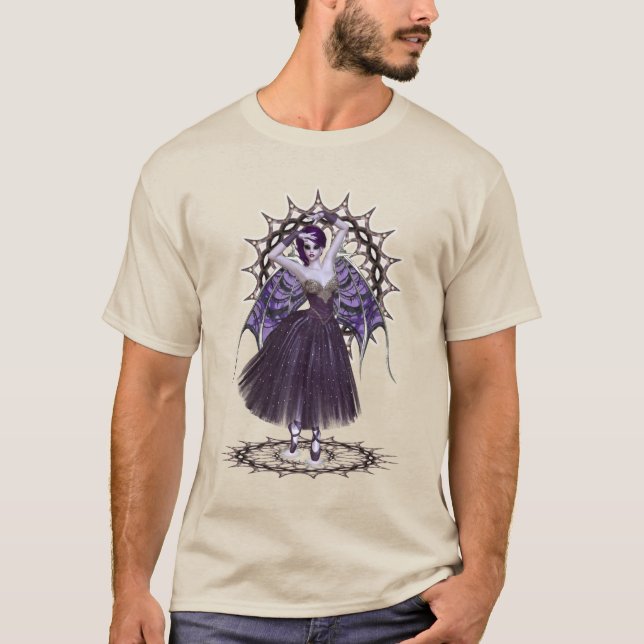 Mörk Fairy, fantasi design.. T Shirt (Framsida)