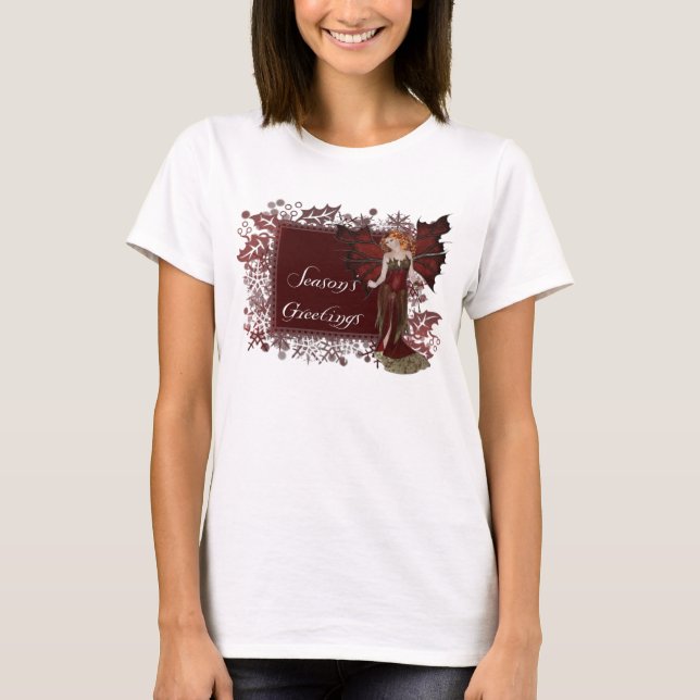 Mörk Fairy - Fantasy T-Shirt (Framsida)