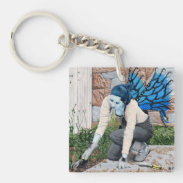 Mörk Fairy Garden Fantasy Art Acrylic Keychain