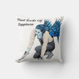 Mörk Fairy Garden Fantasy Art Dekorativ kudde