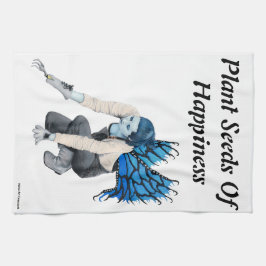 Mörk Fairy Gardener Fantasy Art Kitchen Towel Kökshandduk