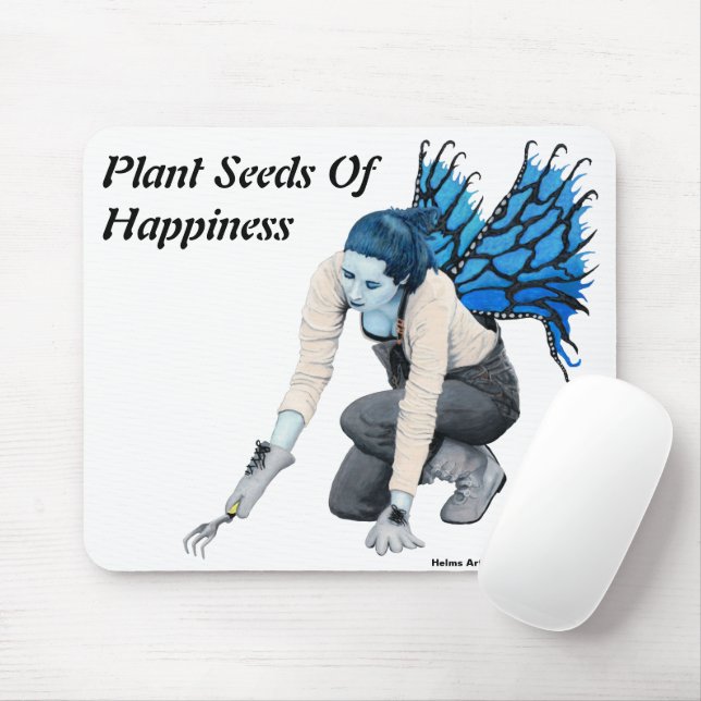 Mörk Fairy Gardener Fantasy Art Mouse Pad Musmatta (Med mus)