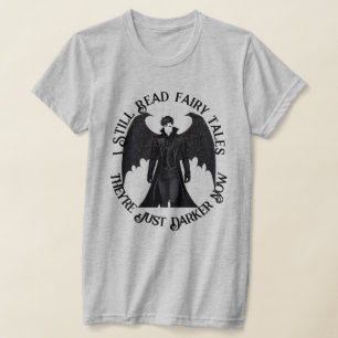 Mörk Fairy Tales Vampire Romantik Bedtime Reading T Shirt