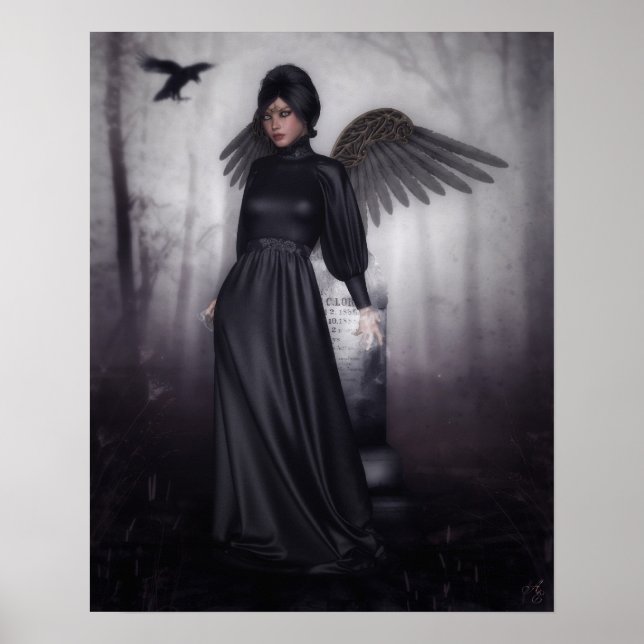 Mörk Fallen Angel poster (Framsidan)