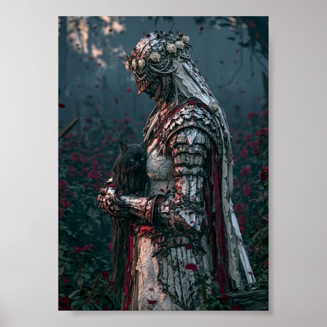 Mörk Fantasy Brudriddare Affisch  (Framsidan)