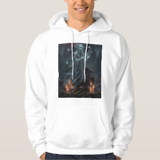 Mörk Fantasy Djävulshärskare Gotisk Streetwear Hoo Hoodie