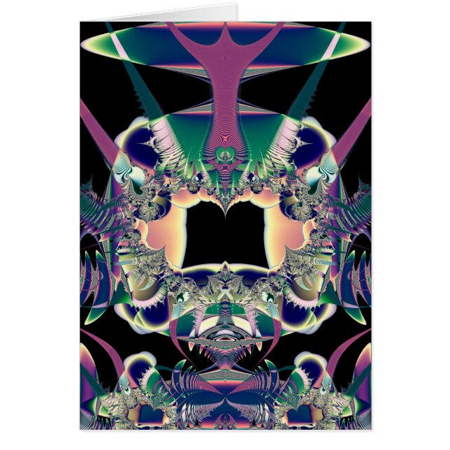 Mörk Fantasy Hälsningskort (Framsidan)