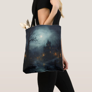 Mörk Fantasy Horror liggande Tygkasse