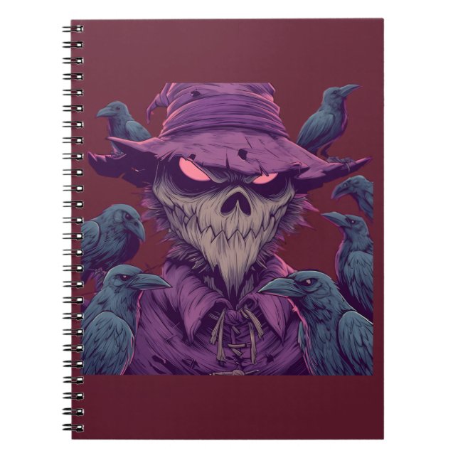 Mörk Fantasy Korp Anteckningsbok (Framsidan)